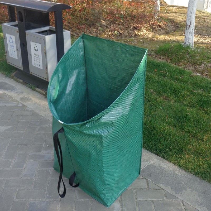 Leaf collector leaf scoop,Foldable yard waste bag,Extra large lawn bags
