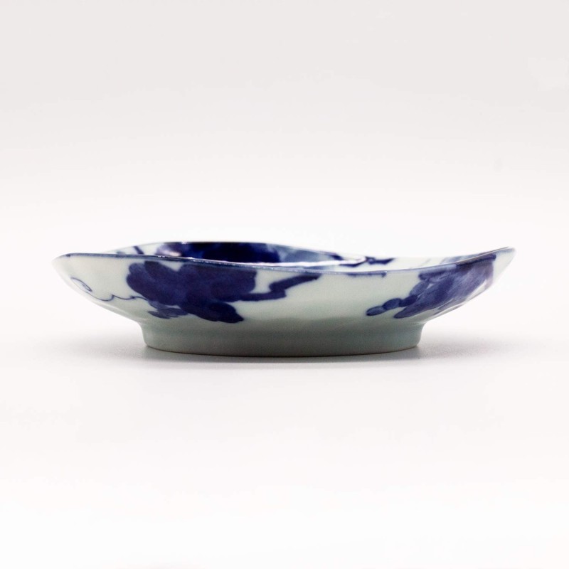 Ichikyu Mino Pottery Small Plate, Diameter Approx. 4.7 inches (12