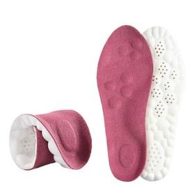 4D Cloud Insoles for Women Men and Kids,Memory Foam Insoles,Super Comfort Insoles, Arch Support Plantar Fascitis Shoe Inserts,Durable and Washable (Men 8-11(28.5cm,11.2"))