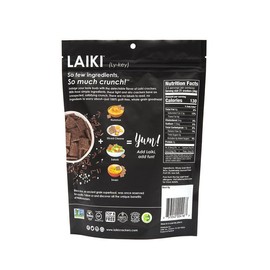 Gluten Free Rice Crackers - Seed-Oil Free - Snacks - Low Sodium Crackers Crunch - Allergen-Friendly , Vegan, Non-GMO Verified, FODMAP Friendly, Black Rice Simply Sea Salt flavor - 3.53 Oz Bag (Pack of 8)