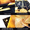 KatchOn, Happy Anniversary Banner Black and Gold - XtraLarge, 72x44