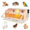 Brooder Box for Chicks, 32" Chicken Nesting Box with Heat