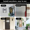 Wall Mounted Key Safe with Combination Code, Weatherproof Key Safe