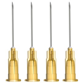 100 Pack 25G 1 Inch Luer Lock Industrial Dispensing Accessories, Individually Wrapped, Lab Tools, Suitable for Refilling Liquid, Inks