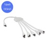 SinLoon T5 T8 LED Splitter Cable 3Pins LED Wire Connector