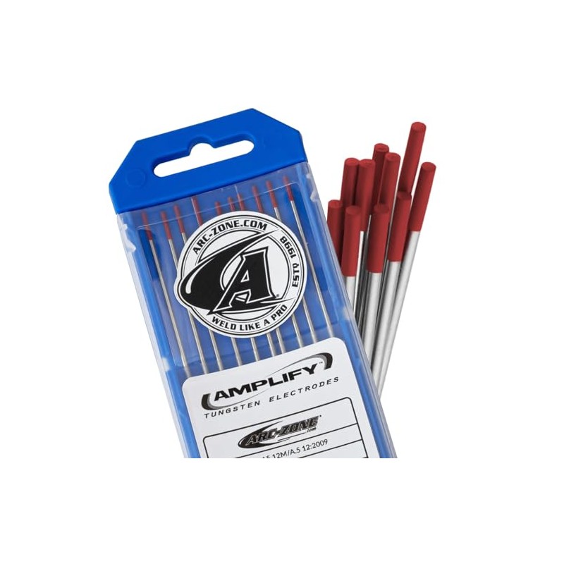 Arc-Zone Amplify Tungsten Electrode for TIG Welding, 2% Thoriated 1/16"