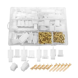 Mandark Car Electrical Wire Connectors Kit, 432PCS 2.8mm 2 3 4 6 9 Pin Electrical Wire Male Female Plug Assortment, Auto Pin Header Crimp Wire Terminals Connector Set, Universal for Vehicles