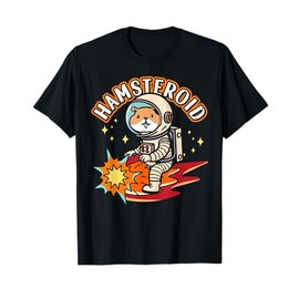 Cute Hamster Asteroid Pun Science Space Hamsteroid T-Shirt
