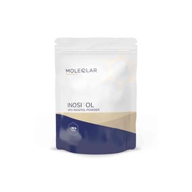 MoleQlar Myo-Inositol Powder 300 g - Certified and Pure Inositol with Stable Fabric Content - 5 g per Serving - Supply for 60 Days