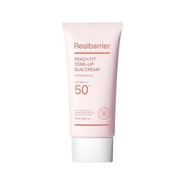 Real Barrier Peach fit Tone-Up Sun Cream 50ml - Real Barrier Peach fit Tone-Up Sun Cream 50ml
