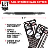 HIT Tools Dual-Tip Nail Starter & 2/32" Nail Setter –