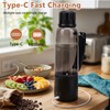20Oz Portable Personal Blender, 20000RPM Cordless Mini Blender, 3-in-1——MilkshakesCrushed iceGround