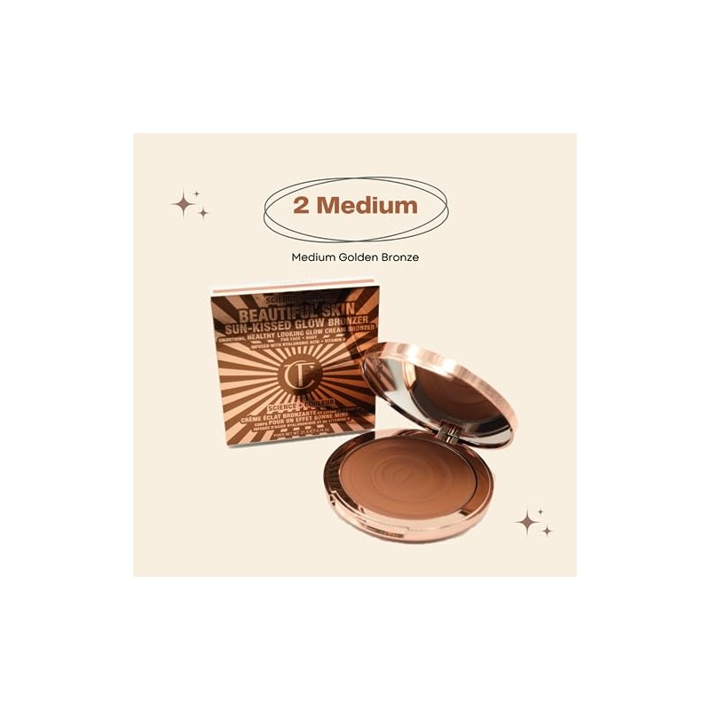 Charlotte Tilbury Beautiful Skin Sun-Kissed Glow Cream Bronzer - 2