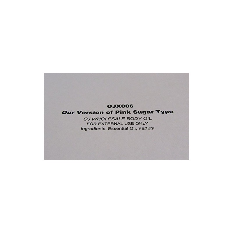 Premium Fragrance Body Oil (OJX006 Our Version of Pink Sugar