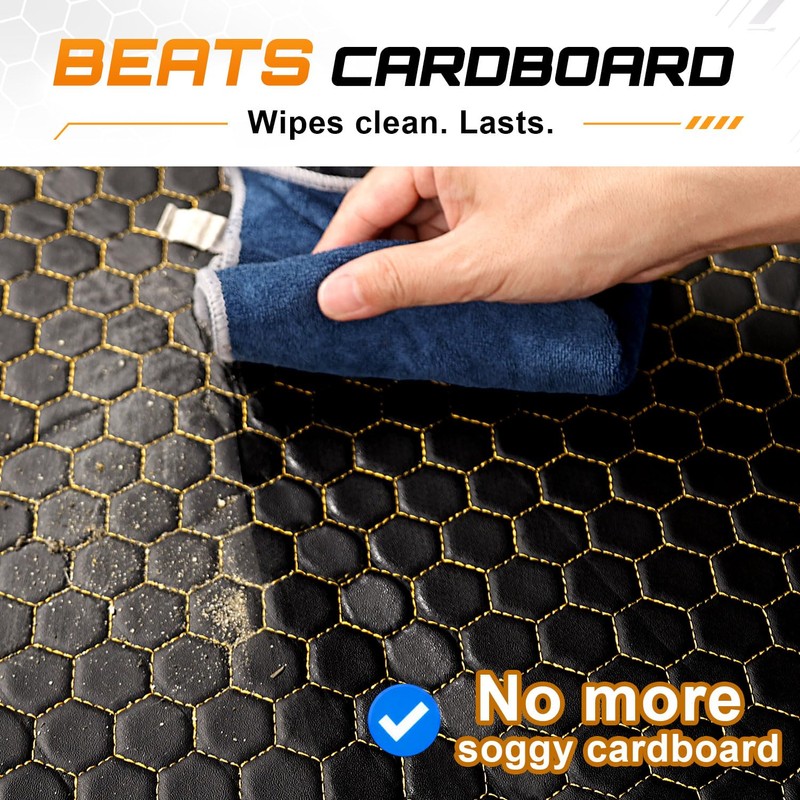 PQPQP Rolling Creeper Mat, 145×67cm Portable Under Car Repair Pad