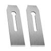TorSor 2 Pack Bench Hand Plane 2-Inch Blade Replacement Woodwork