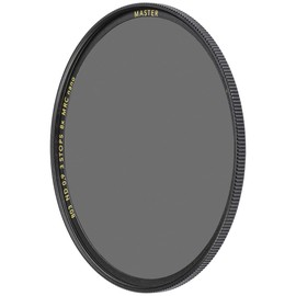 B+W Neutral Density Filter ND 0.9 MRC Nano Master 77 mm (16x Hardened, Slim, Premium), 1101564, Black