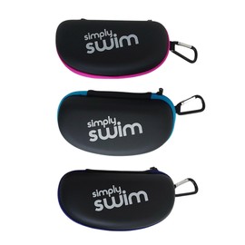 Simply Swim Soft Touch Swim Goggle Case Pink