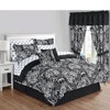 Stoneberry Home 20-Piece Bed Set with with Comforter, Sheet Set,