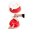 pekokavo Spill Proof 5.8" Scoop Bowl with Non-Skid Suction Base,