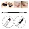 Mayoreo Paquete 12 Brochas Pinceles Cejas Aplicadores Duo