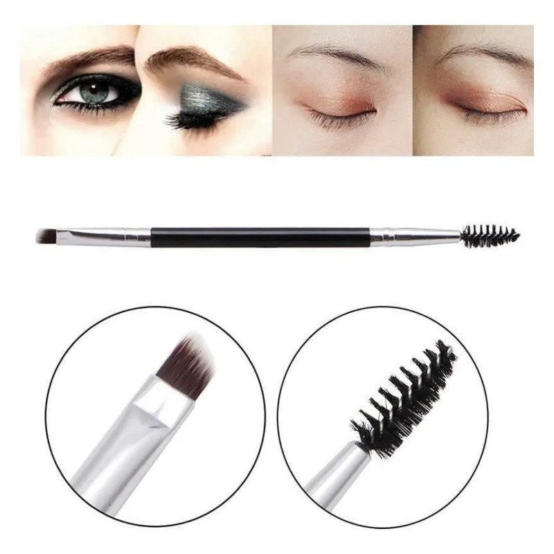 Mayoreo Paquete 12 Brochas Pinceles Cejas Aplicadores Duo
