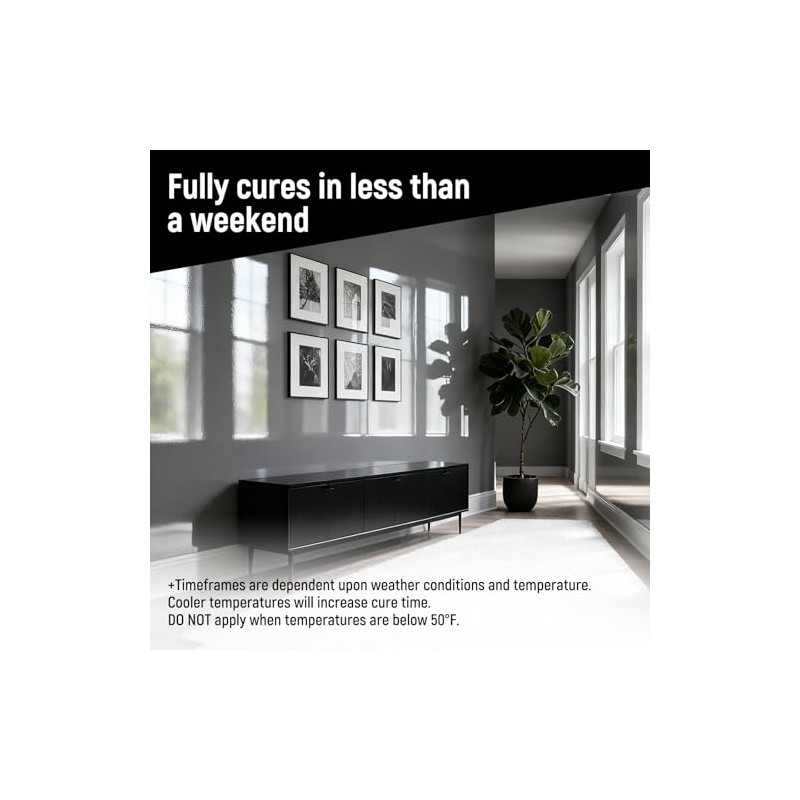 Professional Floor Paint Kit (1 Gallon) - Sea Gray Acrylic