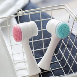 Ultra-fine bristle pore cleansing brush, deep pore cleansing foaming brush / 초미세모 모공세안브러쉬 모공딥클렌징 거품기 솔