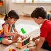 VICROIC 3 PCS Toy Hammers, Wooden Hammer Toys Mallets, Simulation