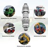 RABROPAR Hydraulic Male & Female Flat Face Quick Connect Coupler
