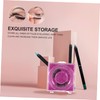 minkissy 6pcs Glitter Square False Eyelash Case Secure Seal Shiny