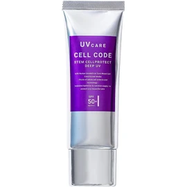 Cellcode Stem Protect Deep UV (1.4 oz (40 g) SPF50+ PA++++ Sunscreen Cream Exosomes Niacinamide Ceramide Makeup Base Face Body Unscented Skin Care Moisturizing UV Care