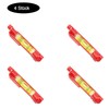 Catelves Pack of 4 String Spirit Level, Red String Spirit