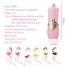 Lápiz Labial Beauty Bright Flower Crystal Jelly Magic Temper