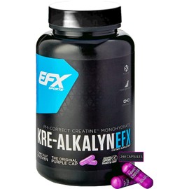 All American EFX Kre-Alkalyn 240Capsules 750 mg EFX Capsules (1 Serving 1500 mg)