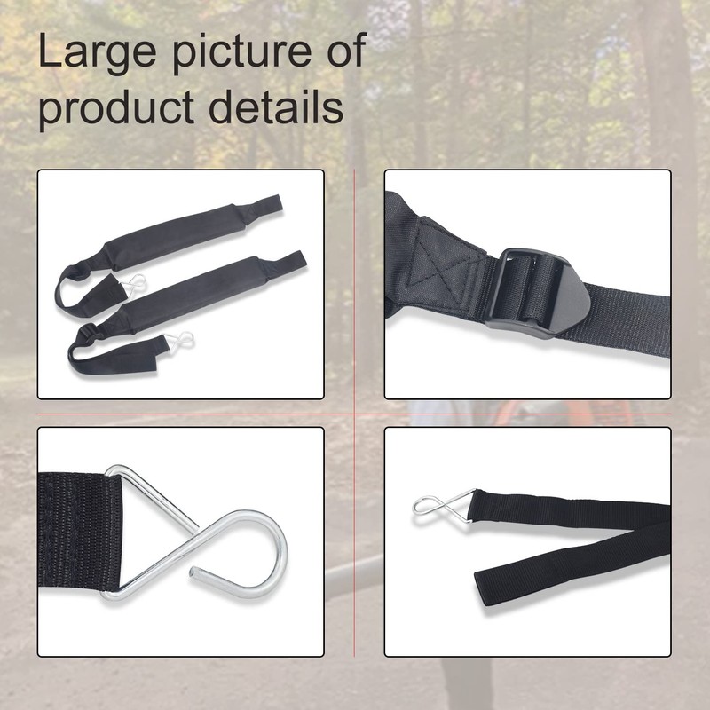 AMTHKNO 511758401 2-Pcs Backpack Blower Shoulder Straps for RedMax EBZ7500