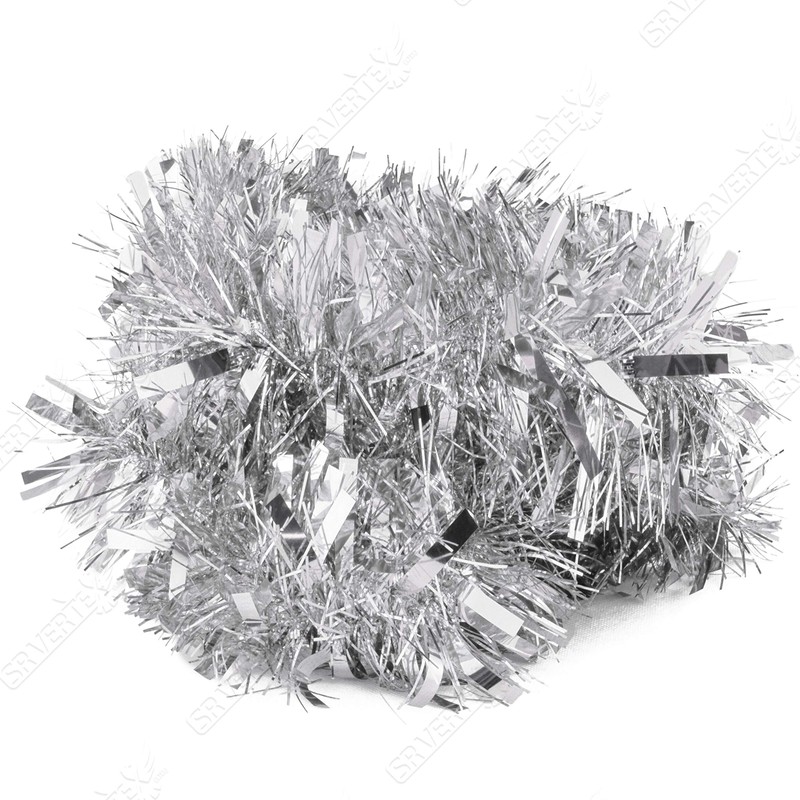 HOVUK® Pack of 3 Thick & Thin Tinsel Christmas Tree