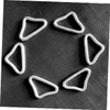 Sosoport 36Pcs Portable Triangle Buckles for Trampolines Durable V Shaped