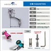 HEIGHTEN 2.2 inches (56 mm) Reel Handle with 0.9 inches