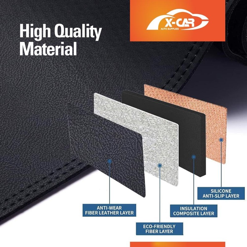 X-Car Dash Mat Pad Cover for Toyota Landcruiser 200 LC200