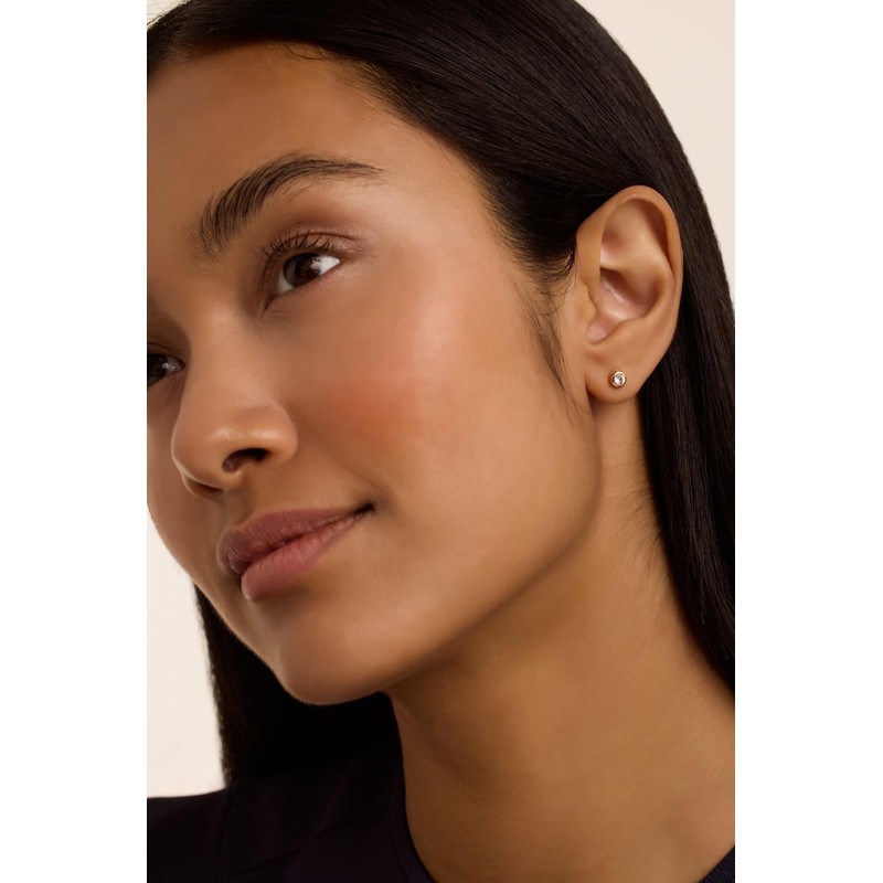 Ted Baker Sinee Mini Crystal Stud Earrings For Women (Rose