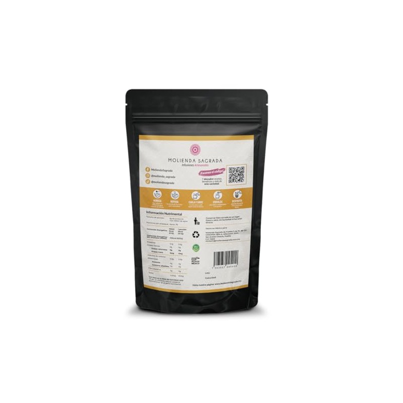 Molienda Sagrada, Canela Jengibre, Infusión Herbal, 150 g