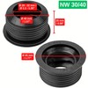 Siphon Rubber Sleeves, Pack of 2, NW 30/40 and NW