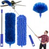 Cobweb Duster with Extension Pole, Washable Cleaning Duster Kit with