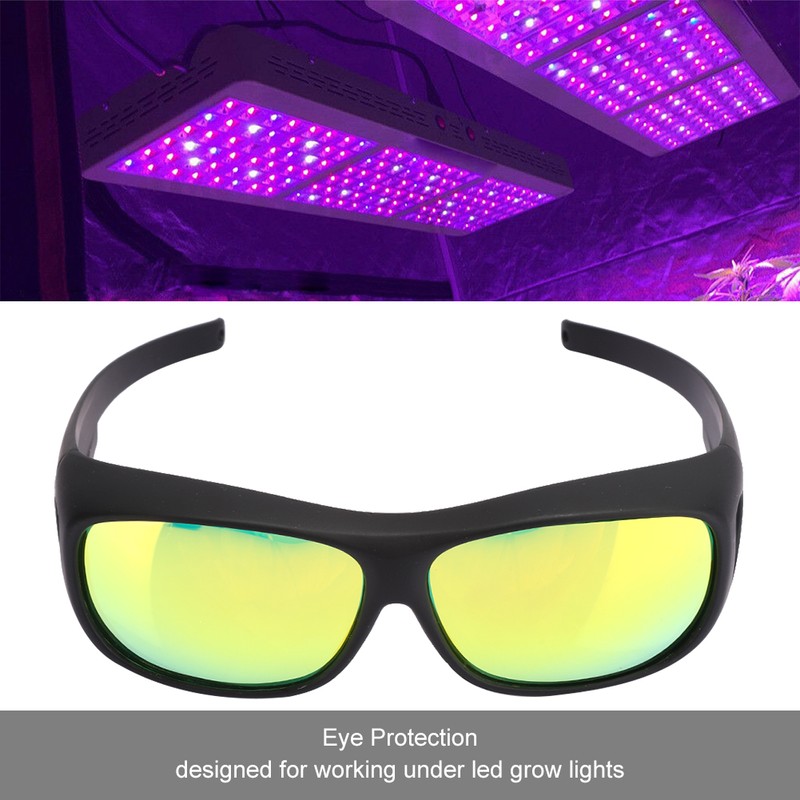 LED Grow Room Glasses UV Polarizing for Tent Greenhouse Hydroponics
