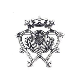 Scottish Thistle Brooch Pin for Men and Women, Scottish Flower, Burns Night