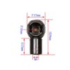 KUNSYOUKIM Gas Damper Connector End Fitting M8 Female Screw M8