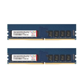 V-Color DDR4 32GB (2 x 16GB) 2666MHz (PC4-21300) Dual Rank Server Memory Ram Module Upgrade ECC DIMM 1.2V CL19 2Rx8 (TE416G26D819K-VKC)