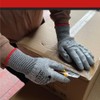 2 Pairs of Cut Resistant Gloves, Level 5, Comfortable 3D