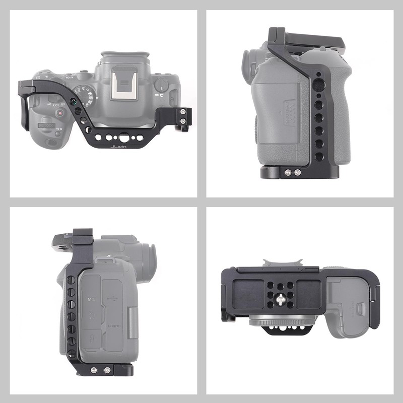 FOTGA Camera Cage and Top Handle Kit for Canon EOS